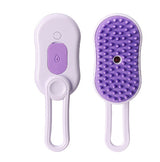 3-in-1 Electric Pet Brush – Steam Spray Comb for Cats & Dogs, Massage & Hair Removal