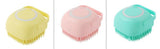 Silicone Pet Bath Brush Glove – Massage & Shampoo Tool for Dogs & Cats
